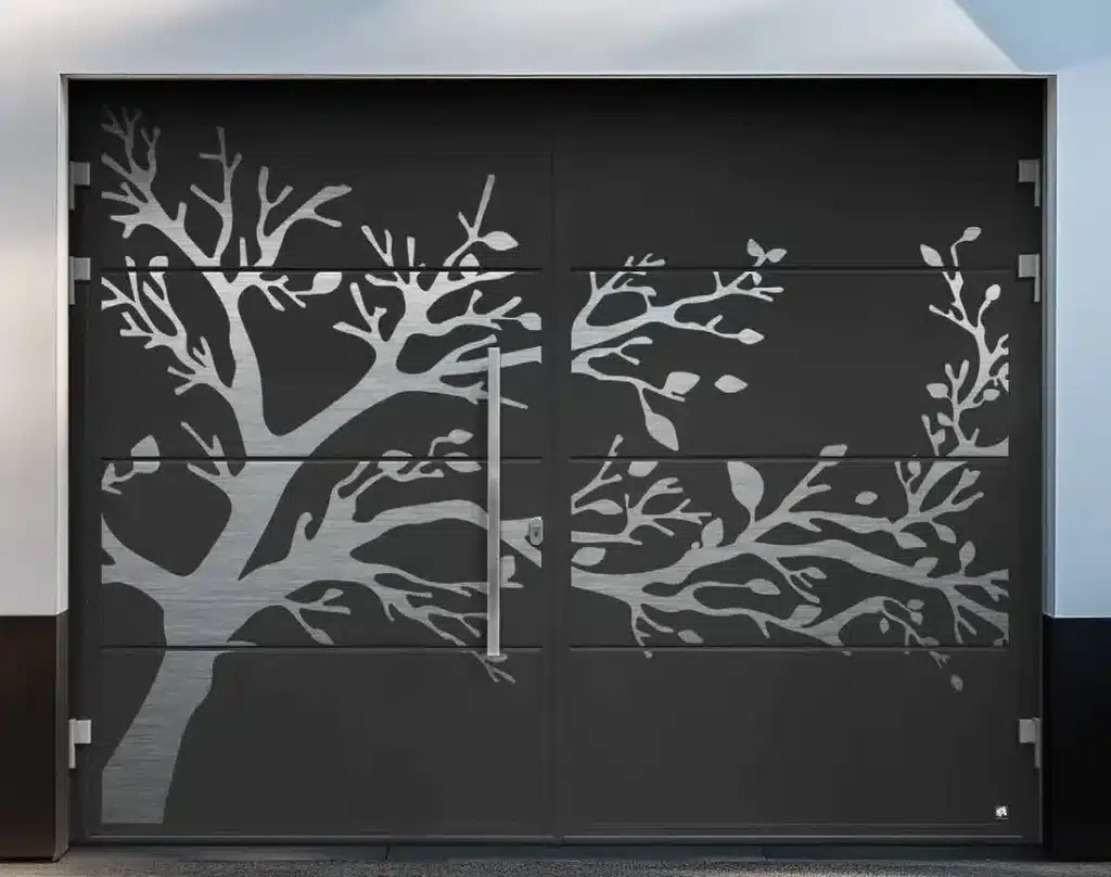 Side Hinged Garage Door Calgary