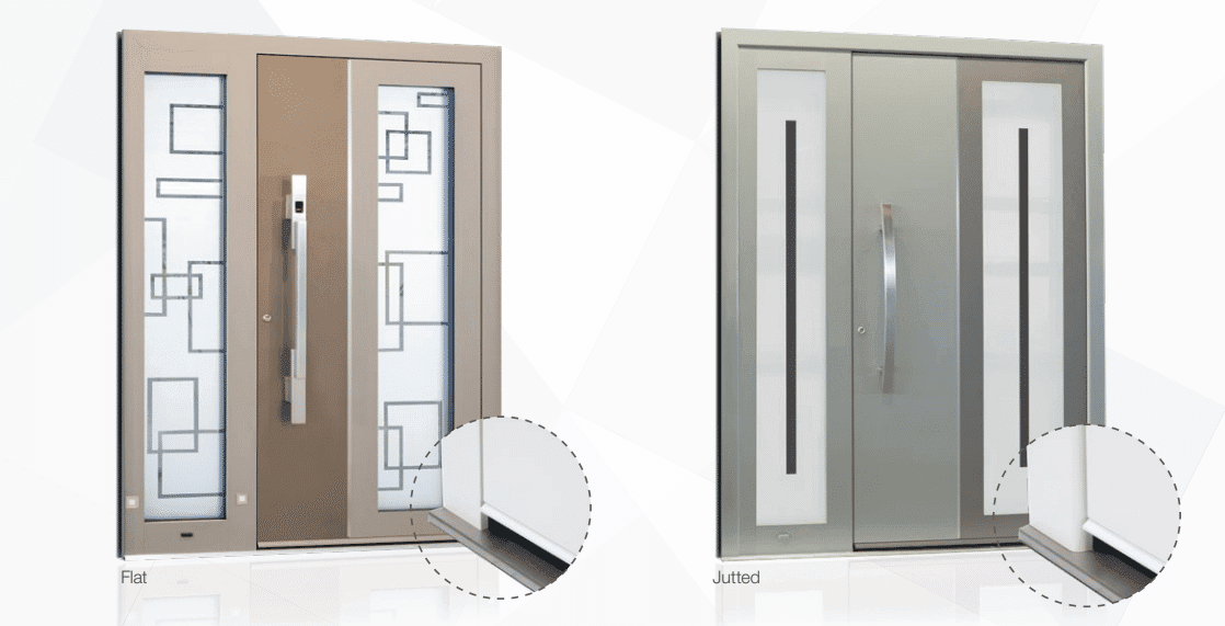 Types of entry door frames
