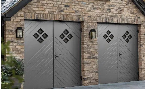 Side-hinged garage doors Edmonton