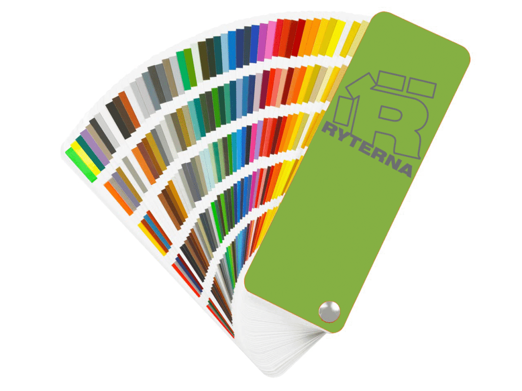 RAL Color Samples for Ryterna Doors