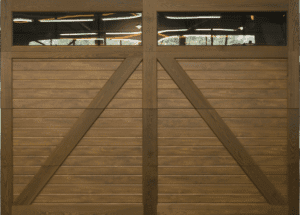 Ryterna retro carriage house garage door