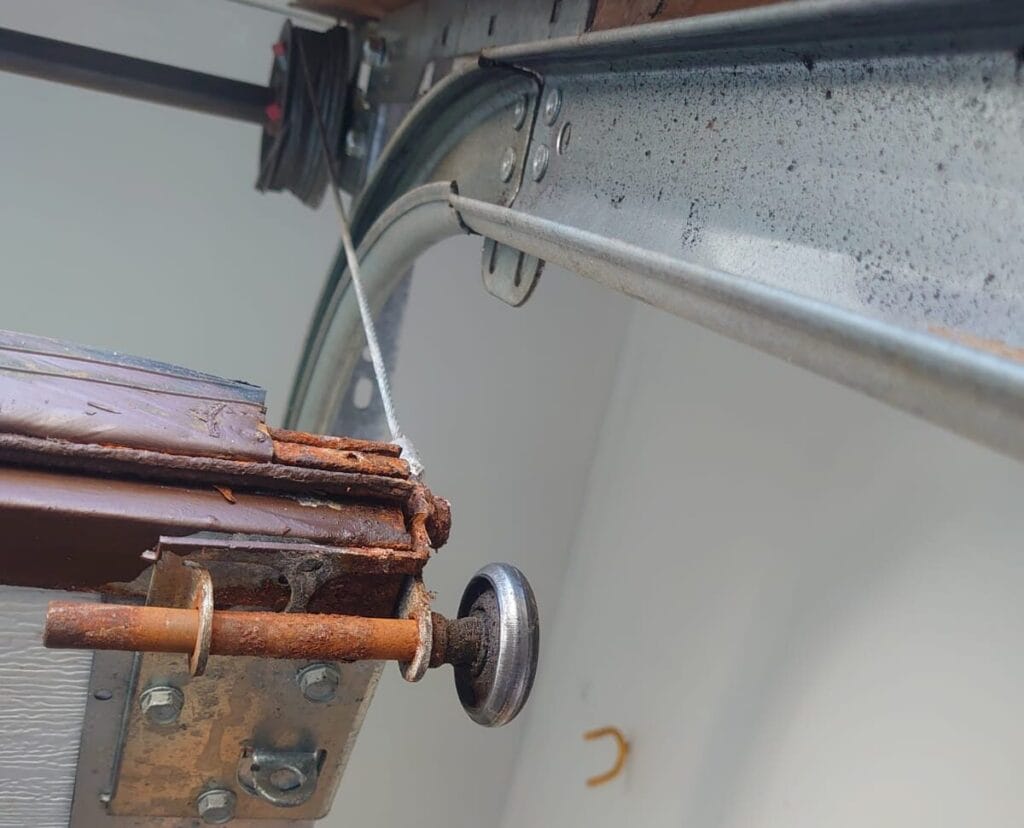 Garage door cable repair in Calgary