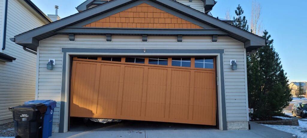 Garage door maintenance service in Edmonton