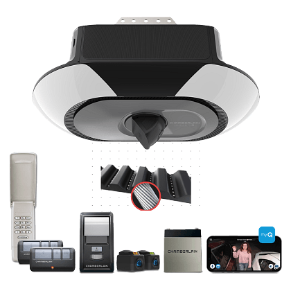 Chamberlain B6755T smart garage door opener