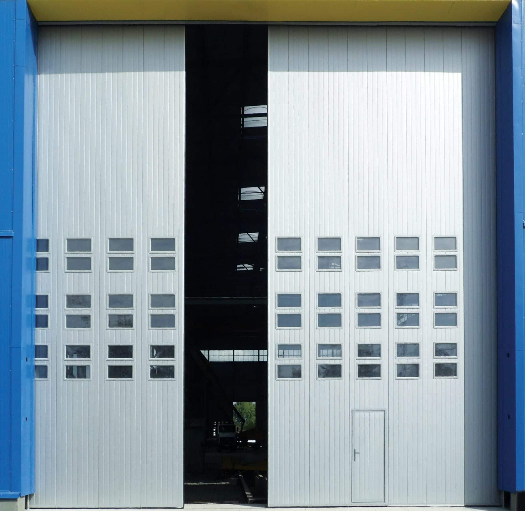Industrial Side Sliding Garage Door